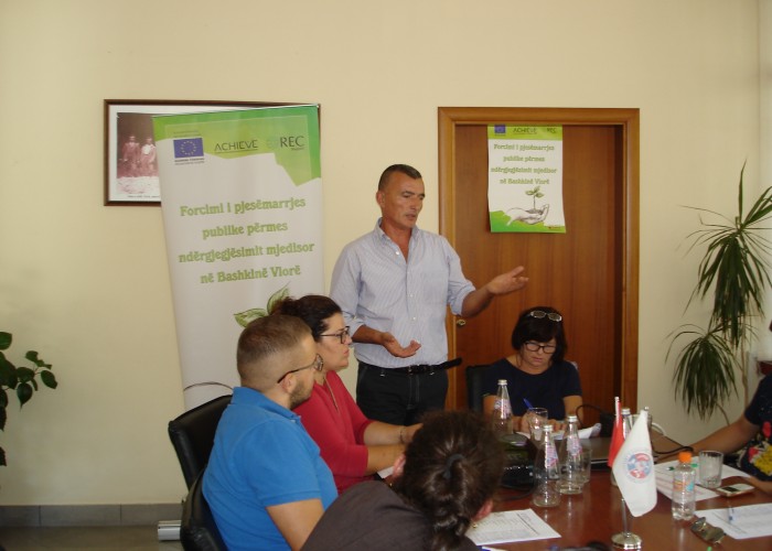 Vlore Municipality meeting at the Chamber of Commerce and Industry