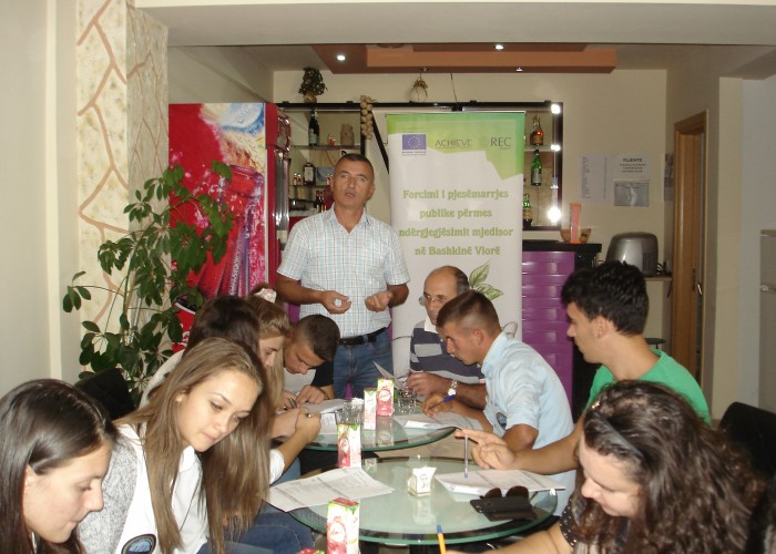 Orikum, Vlore meeting with community