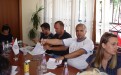 Vlore Municipality meeting at the Chamber of Commerce and Industry
