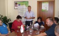 Vlore Municipality meeting at the Chamber of Commerce and Industry